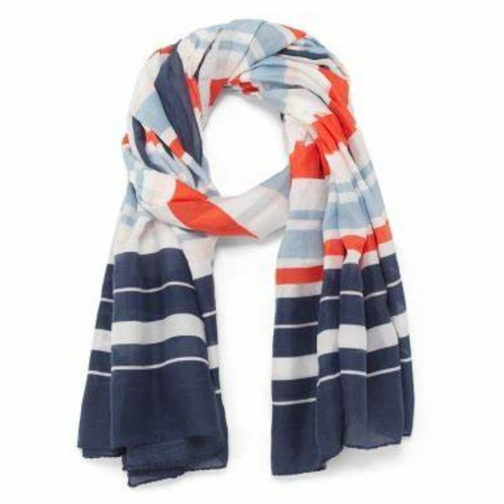 Cuyna Oversized Stripped Scarf